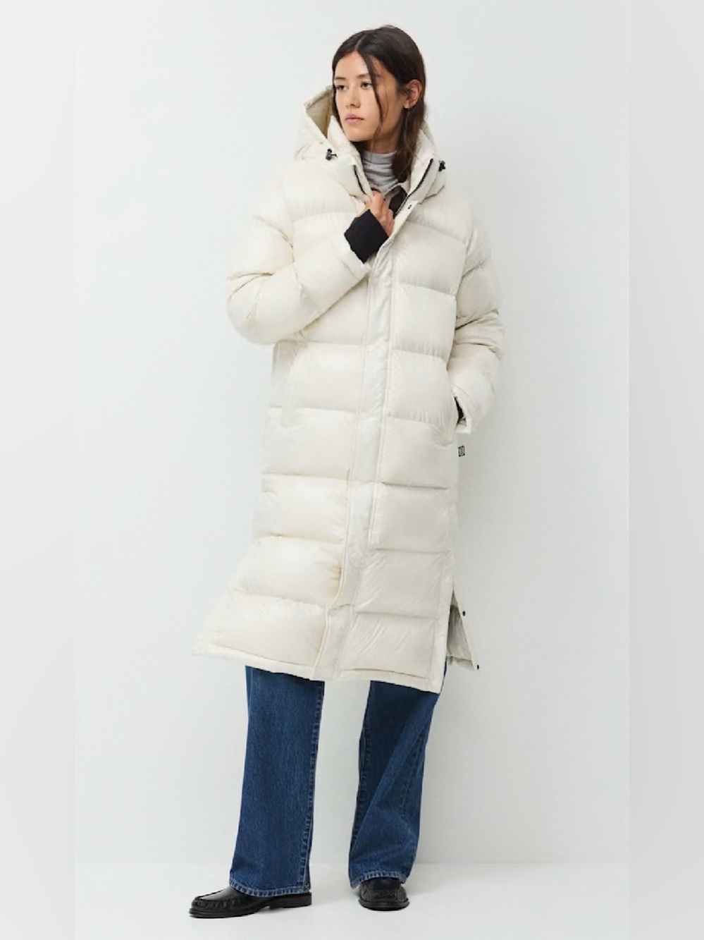 Aritzia TNA The Super Puff Long 800+ Fill Power Down Puffer Jacket – Size M